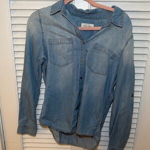 Wax Jean Light Blue Denim Shirt